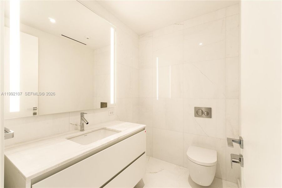 Furnished interior view inside a new home in Aston Martin Residences, Miami (Image 8). Furnished interior view inside a new home in Aston Martin Residences, Miami (Image 8).