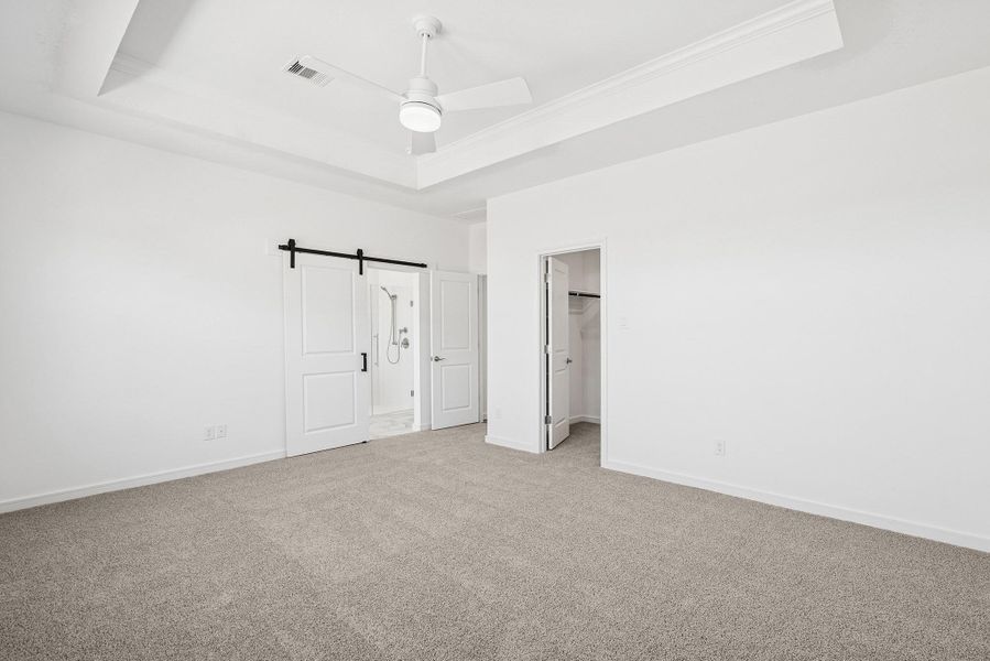 Private primary suite