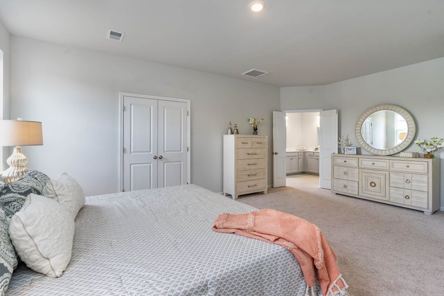 Representative furnished interior of a home built from the TILLMAN by D.R. Horton in Brunswick Plantation, Calabash (Image 14).