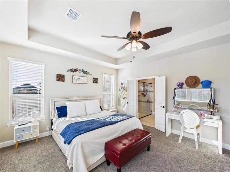 Furnished interior view inside a new home in , Ponder (Image 16).