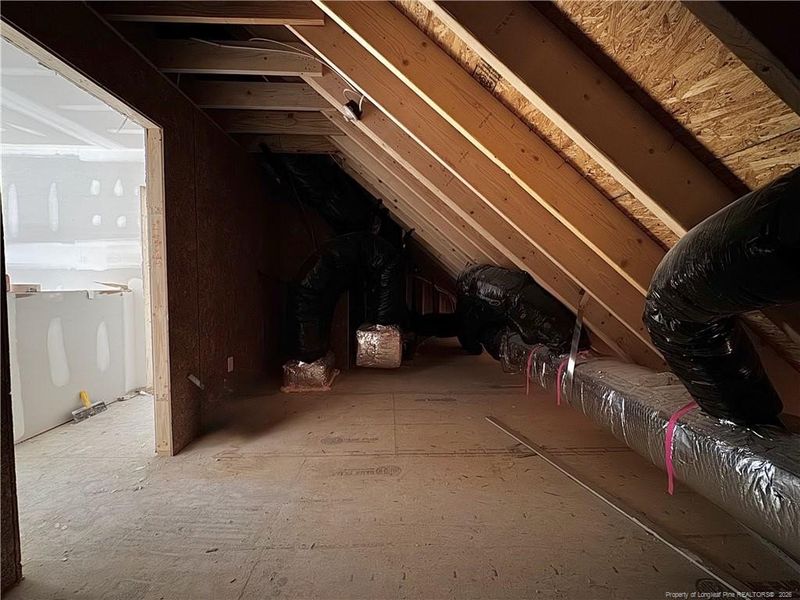 Storage area Air Handler area