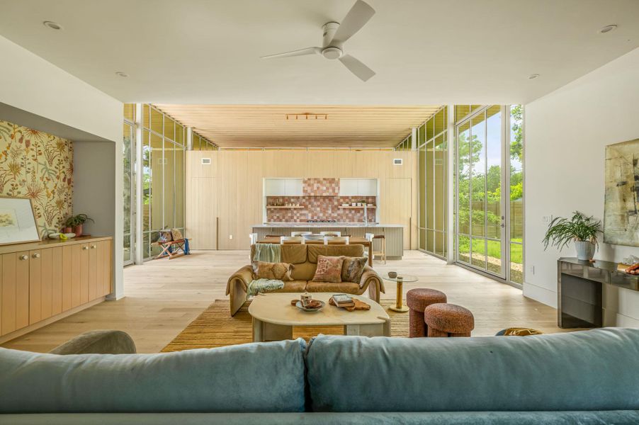 Furnished interior view inside a new home in , Austin (Image 13).