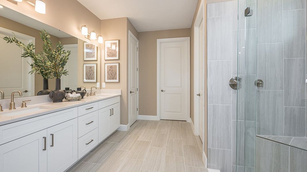 Representative furnished interior of a home built from the Lazio II by Taylor Morrison in Center Lake Ranch Community Group Page, St. Cloud (Image 15).