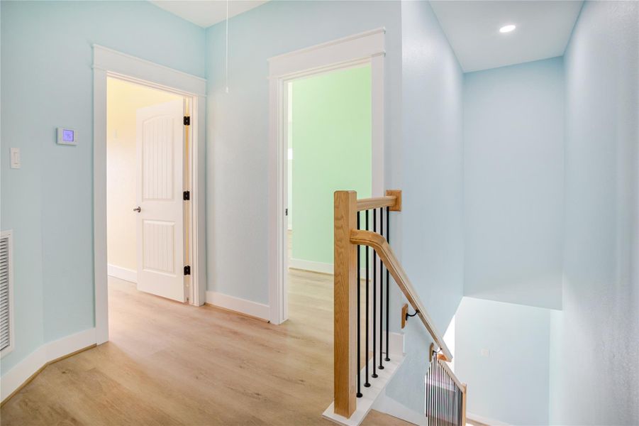 Welcome to the upstairs bedroom area!