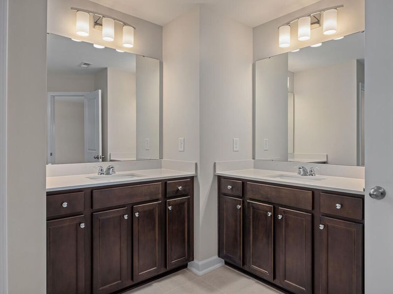 Furnished interior view inside a new home in Springvale, Fuquay Varina (Image 9).
