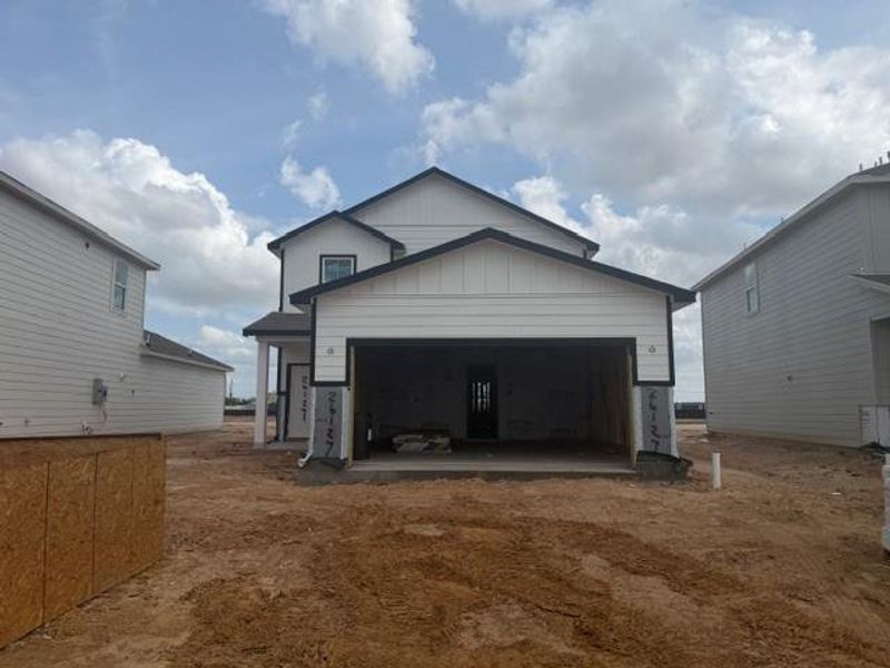 In-progress construction of a new home in Katy Reserve, Katy, TX (Image 19).