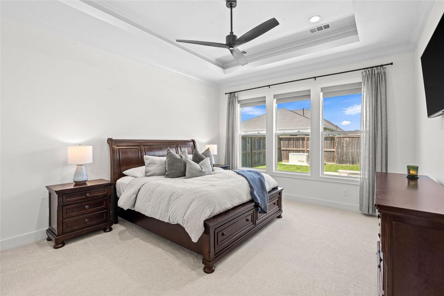 Furnished interior view inside a new home in , Friendswood (Image 7). Furnished interior view inside a new home in , Friendswood (Image 7).
