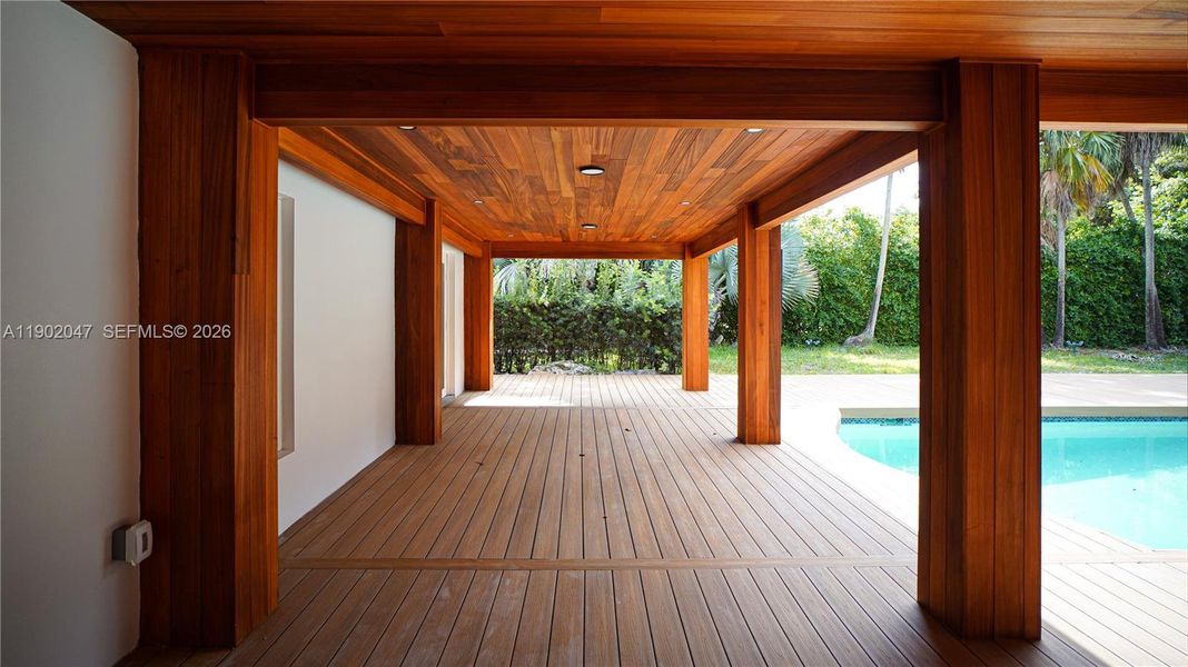 Exterior details and patio area of a home in , Palmetto Bay (Image 22).