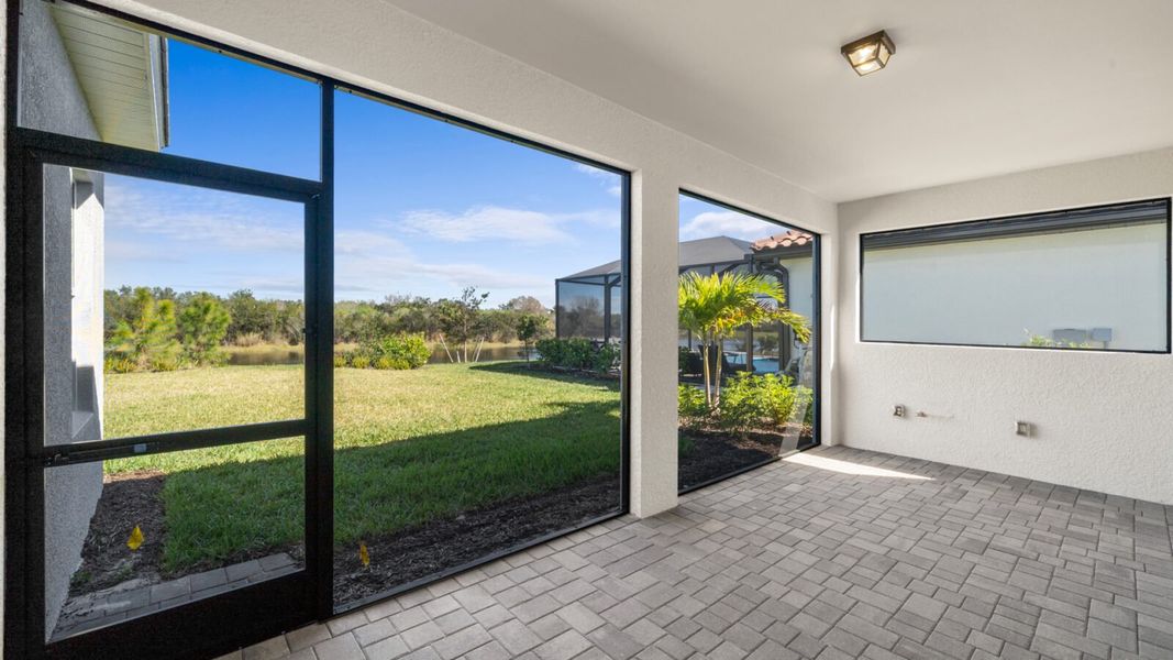 Exterior details and patio area of a home in Verandah, Fort Myers (Image 18).