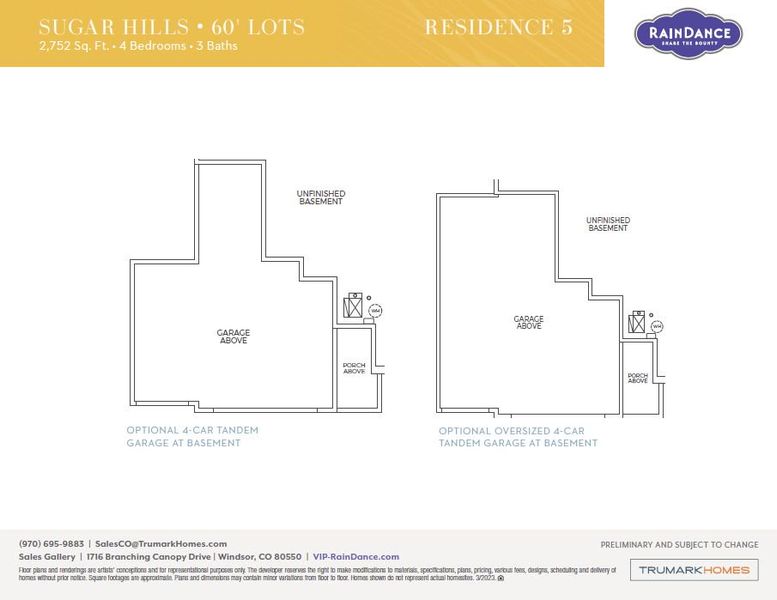 Sugar Hills Plan 5 Floor Plan