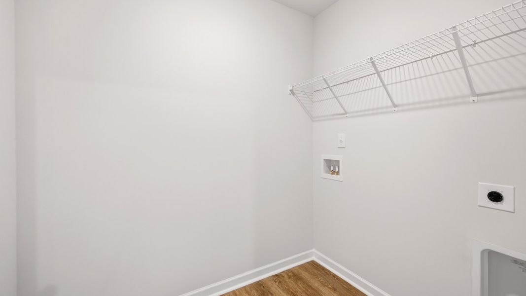 Spacious, unfurnished interior of a new home in The Preserve at Agricultural Village, Perry (Image 29).