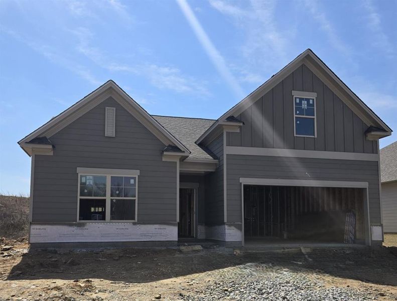 In-progress construction of a new home in , Homer, GA (Image 36).