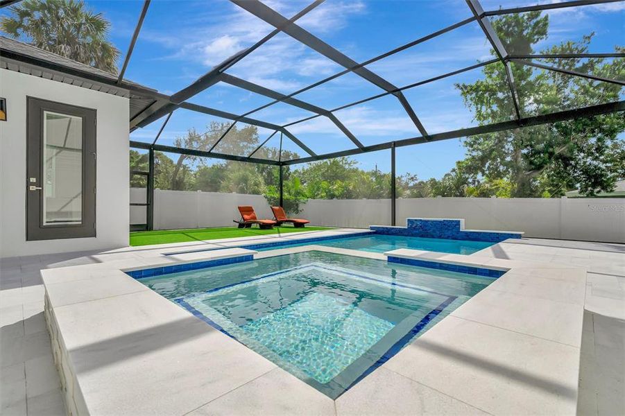 Exterior details and patio area of a home in , Sarasota (Image 29).