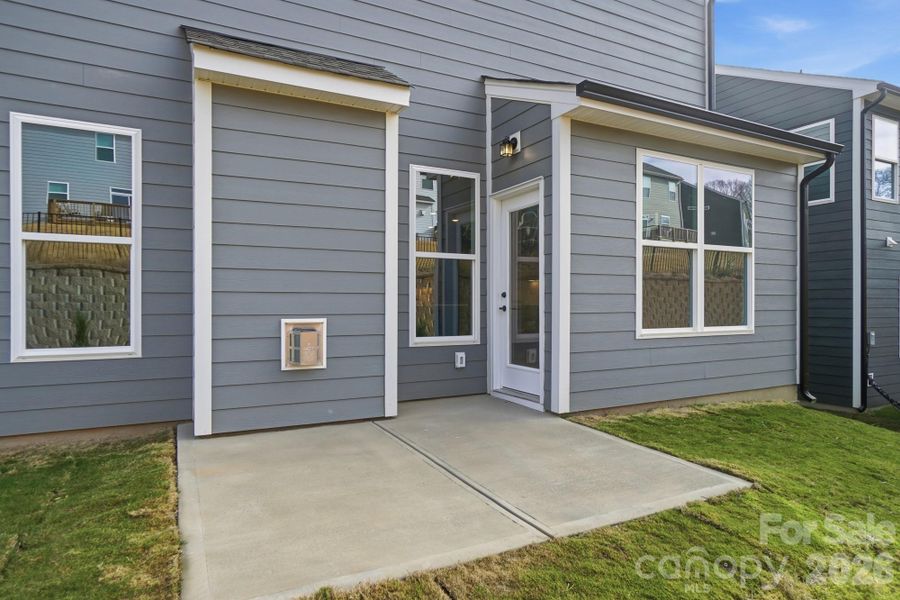 Rear Patio Rear Patio