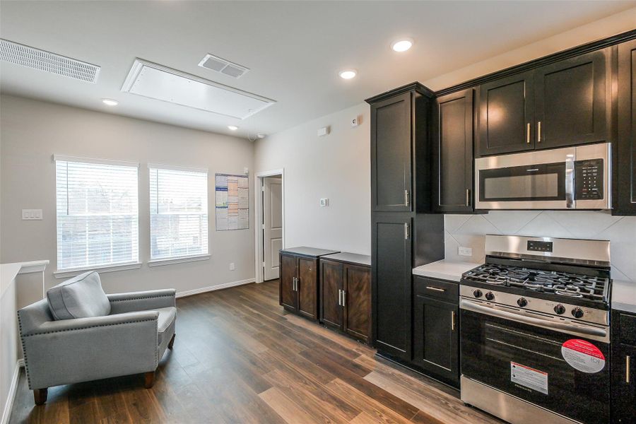 Furnished interior view inside a new home in , Houston (Image 7).