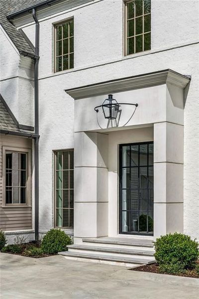 Exterior details and patio area of a home in , Atlanta (Image 23).