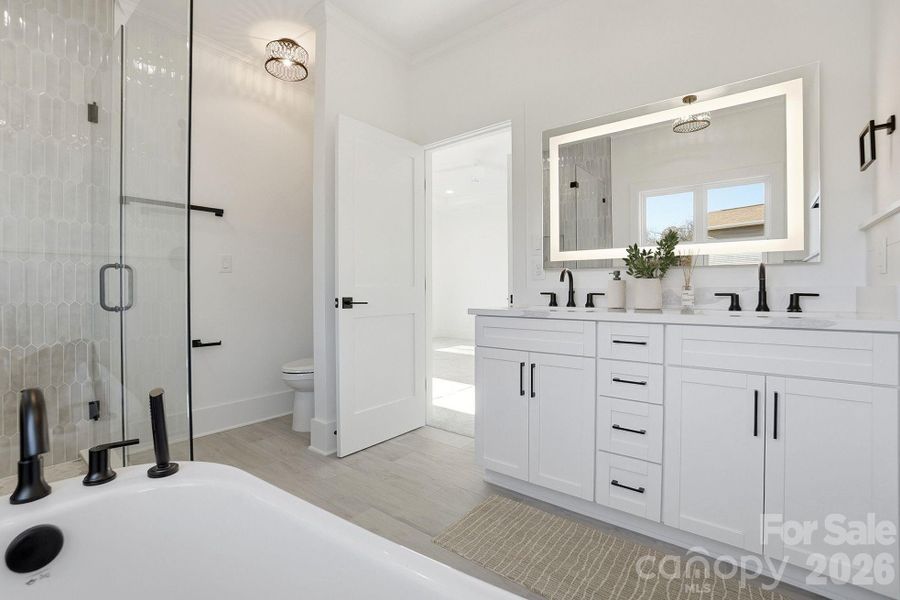 Furnished interior view inside a new home in , Waxhaw (Image 14).