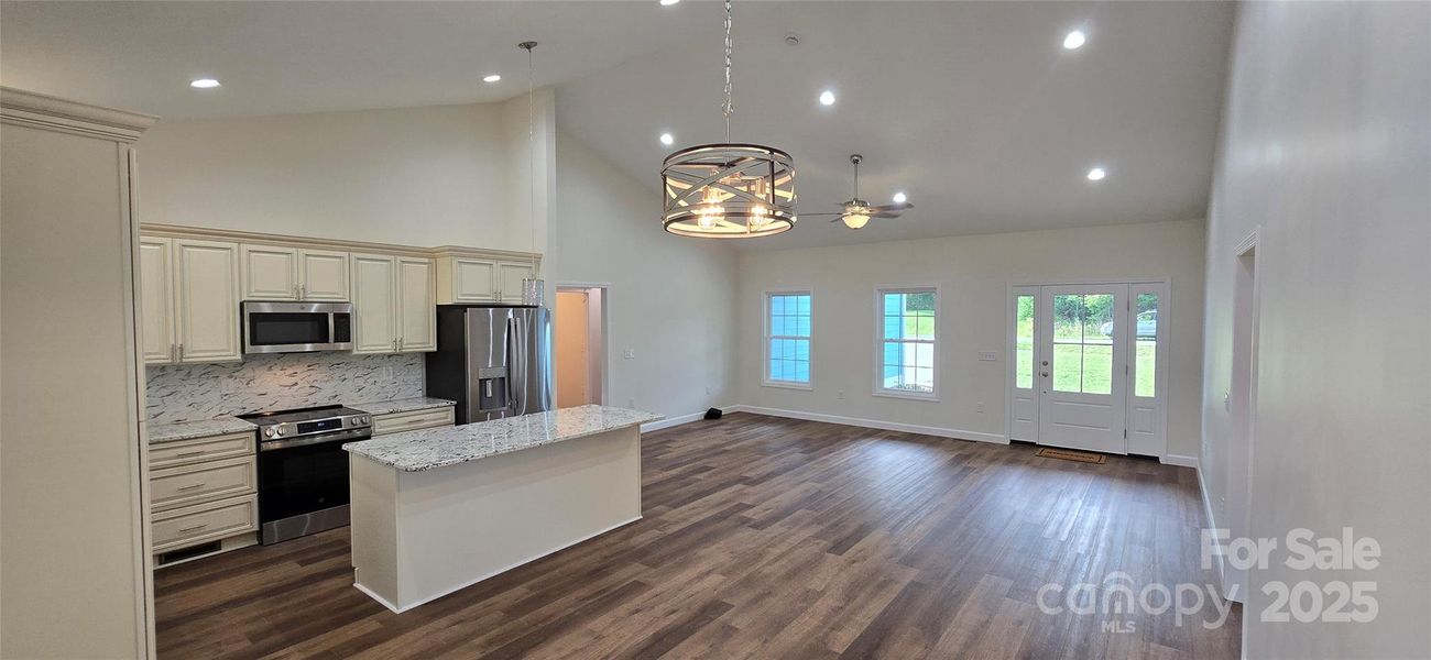 Furnished interior view inside a new home in , Rutherfordton (Image 6).