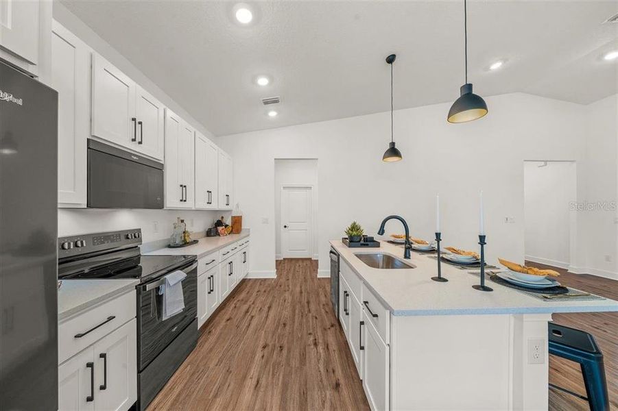 Furnished interior view inside a new home in , Spring Hill (Image 17). Furnished interior view inside a new home in , Spring Hill (Image 17).