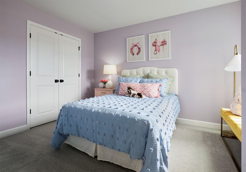 Representative furnished interior of a home built from the The Capstone by David Weekley Homes in Serenity - The Village Collection, Fuquay Varina (Image 6).