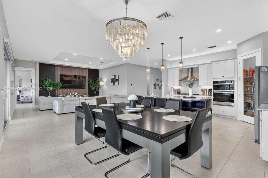 Furnished interior view inside a new home in , Port St. Lucie (Image 39).