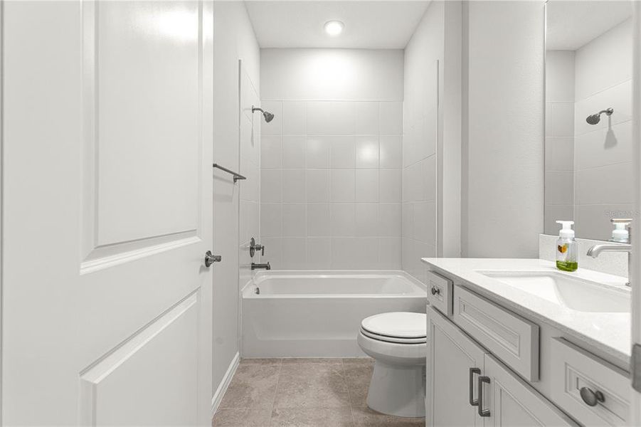 Furnished interior view inside a new home in , Ocala (Image 36).