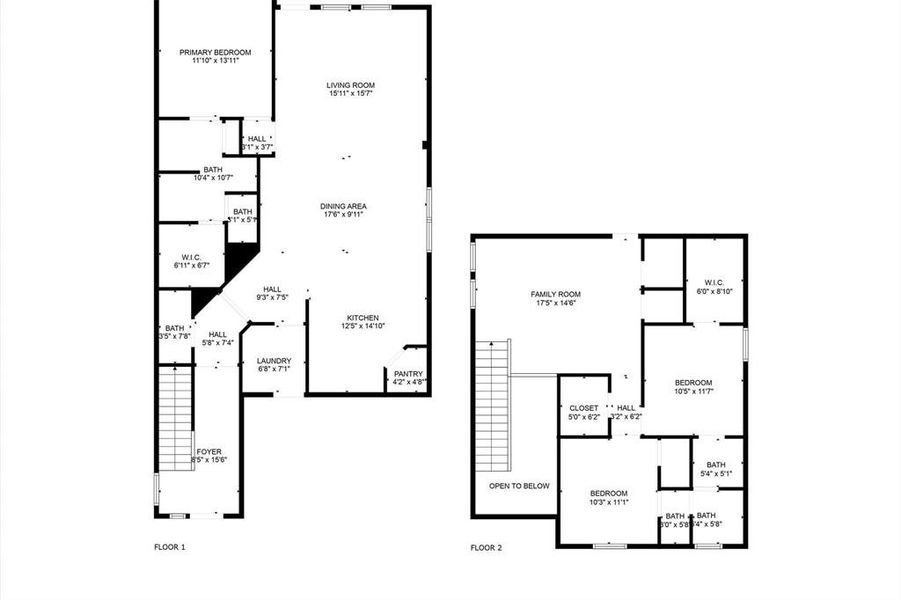 View of room layout View of room layout