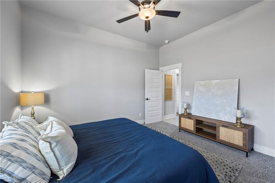 Furnished interior view inside a new home in , Monroe (Image 49).