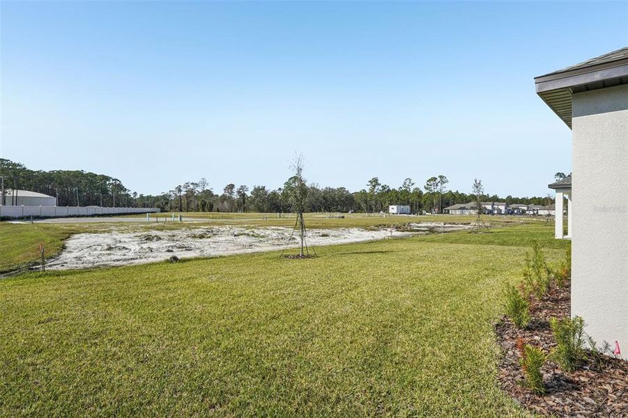 Exterior details and patio area of a home in Legends Preserve - Signature Series, Daytona Beach (Image 29).
