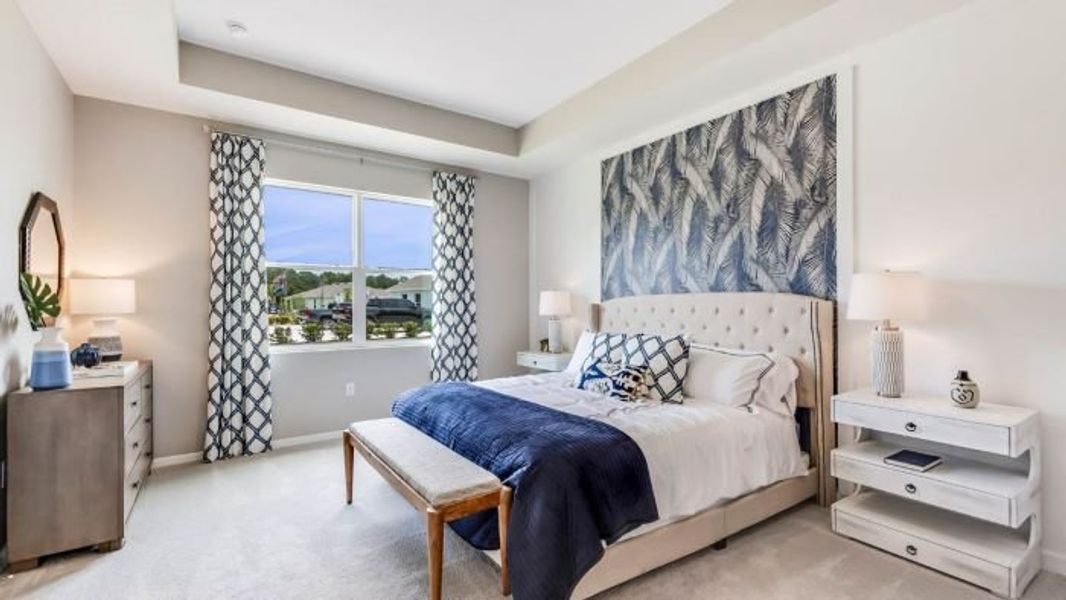 Furnished interior view inside a new home in Star Farms at Lakewood Ranch, Bradenton (Image 9).