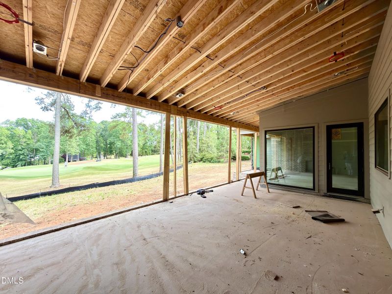 Rear Porch