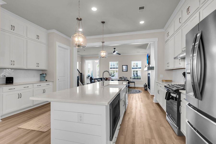 Furnished interior view inside a new home in Midtown at Nexton, Summerville (Image 47).