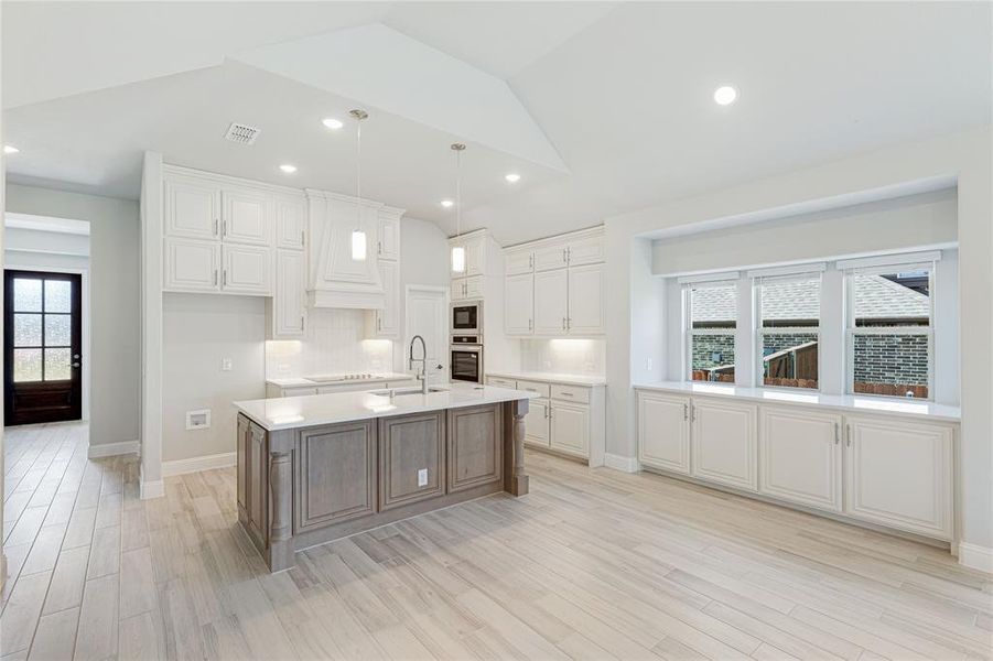 Furnished interior view inside a new home in Hayes Crossing, Midlothian (Image 11).