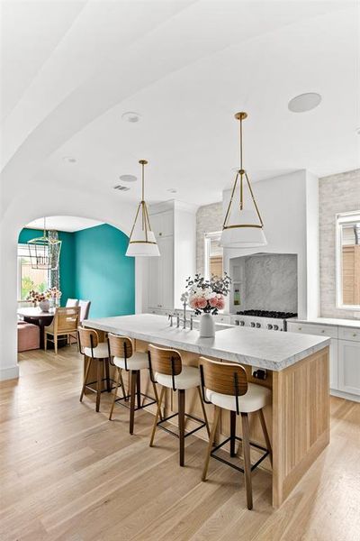 Furnished interior view inside a new home in , Dallas (Image 9).