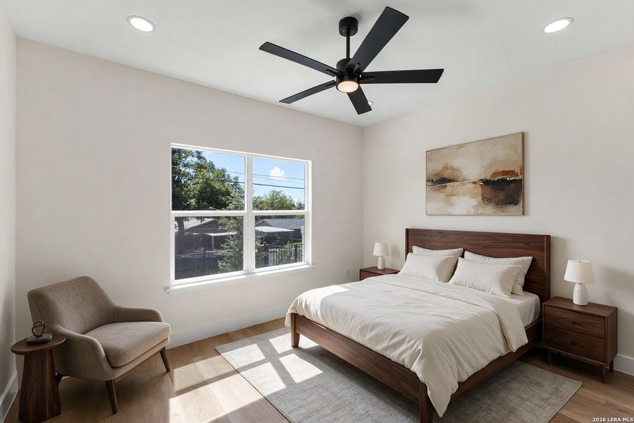 Furnished interior view inside a new home in , San Antonio (Image 13).