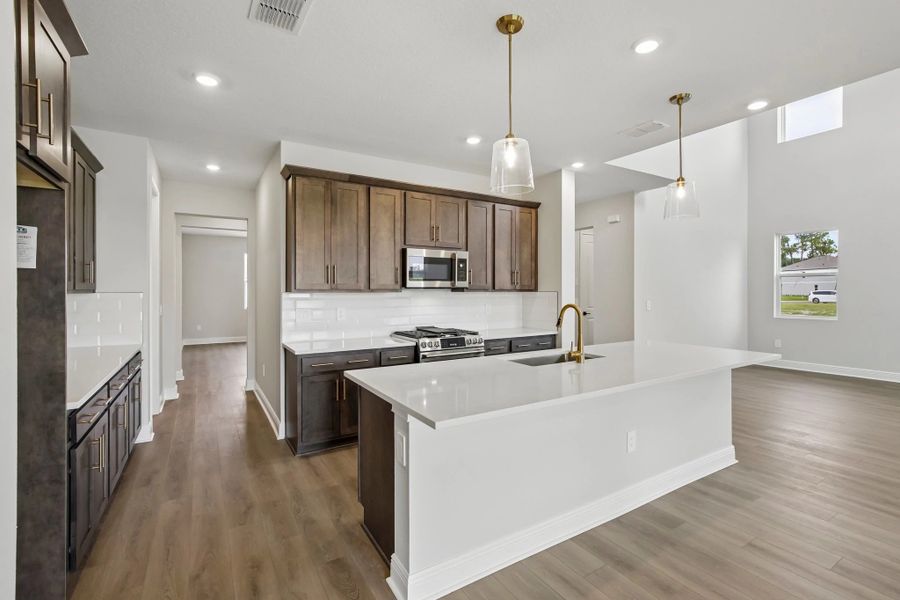 Kitchen features the AW Collection® Oxford