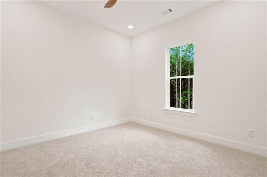 Spacious, unfurnished interior of a new home in , White (Image 40). Spacious, unfurnished interior of a new home in , White (Image 40).
