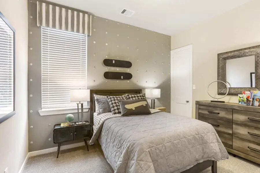 Furnished interior view inside a new home in Sienna, Missouri City (Image 6). Furnished interior view inside a new home in Sienna, Missouri City (Image 6).