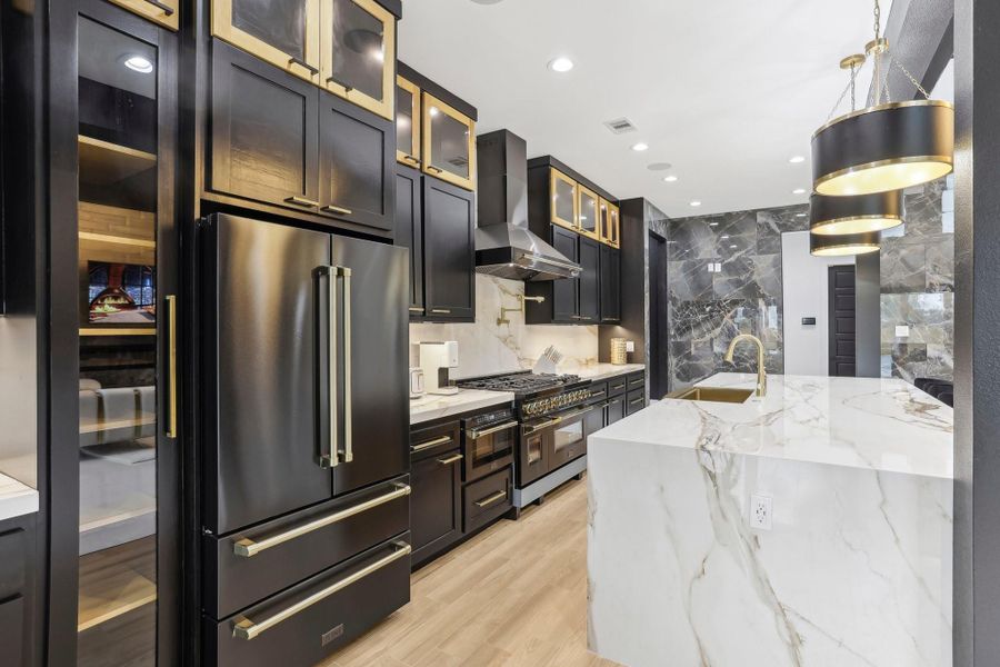 Furnished interior view inside a new home in , Houston (Image 6).