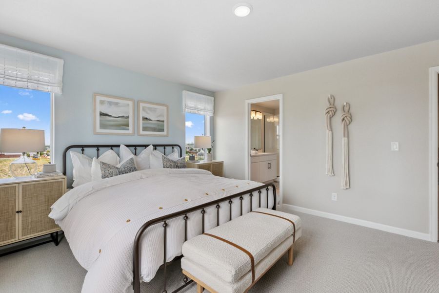 Representative furnished interior of a home built from the Biscayne by Landsea Homes in Spring Valley, Longmont (Image 21). Representative furnished interior of a home built from the Biscayne by Landsea Homes in Spring Valley, Longmont (Image 21).