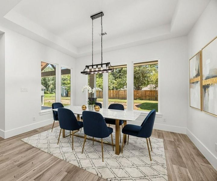 Furnished interior view inside a new home in , Magnolia (Image 5).