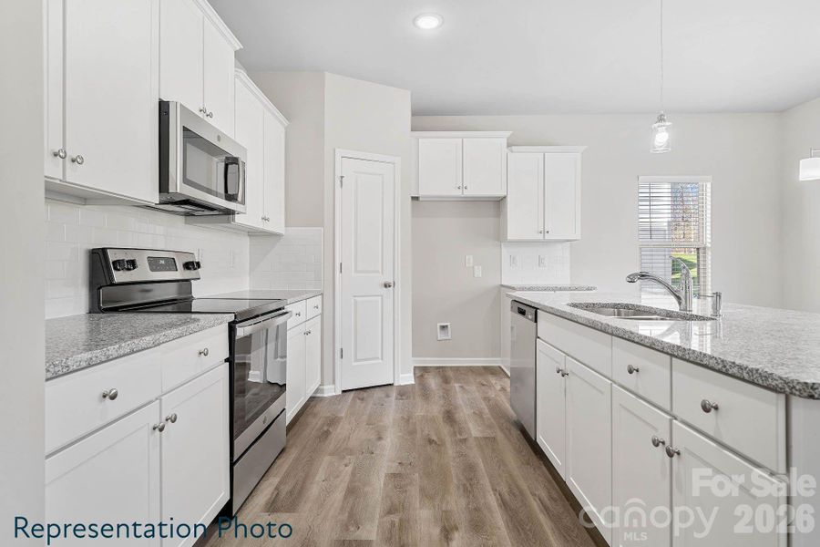 Furnished interior view inside a new home in , Shelby (Image 4).