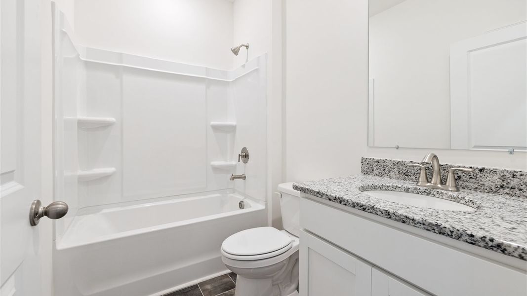 Furnished interior view inside a new home in Mary's Pointe, Clinton (Image 11).