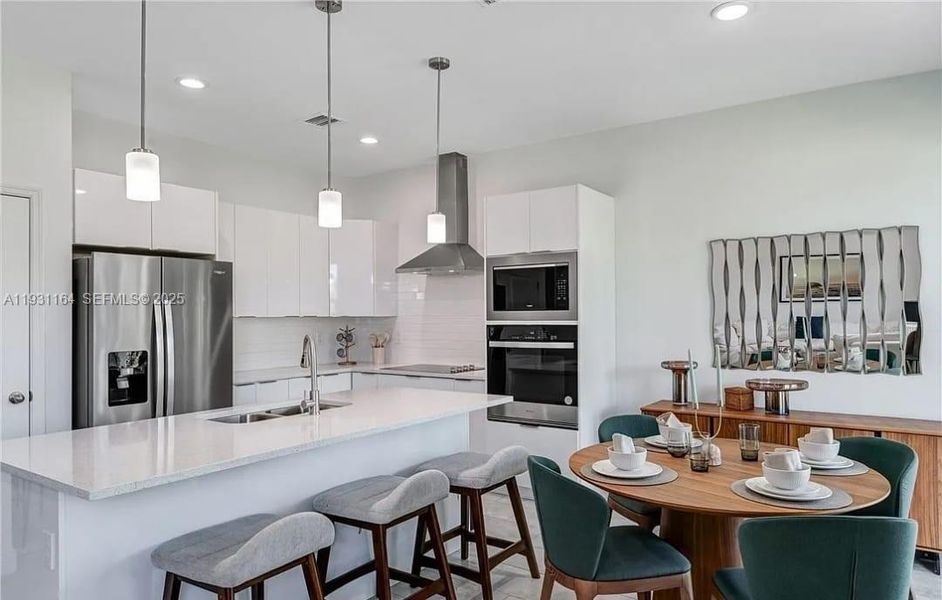 Furnished interior view inside a new home in , Labelle (Image 7).