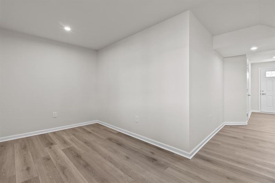 Spacious, unfurnished interior of a new home in South Mills Towns, South Mills (Image 16).