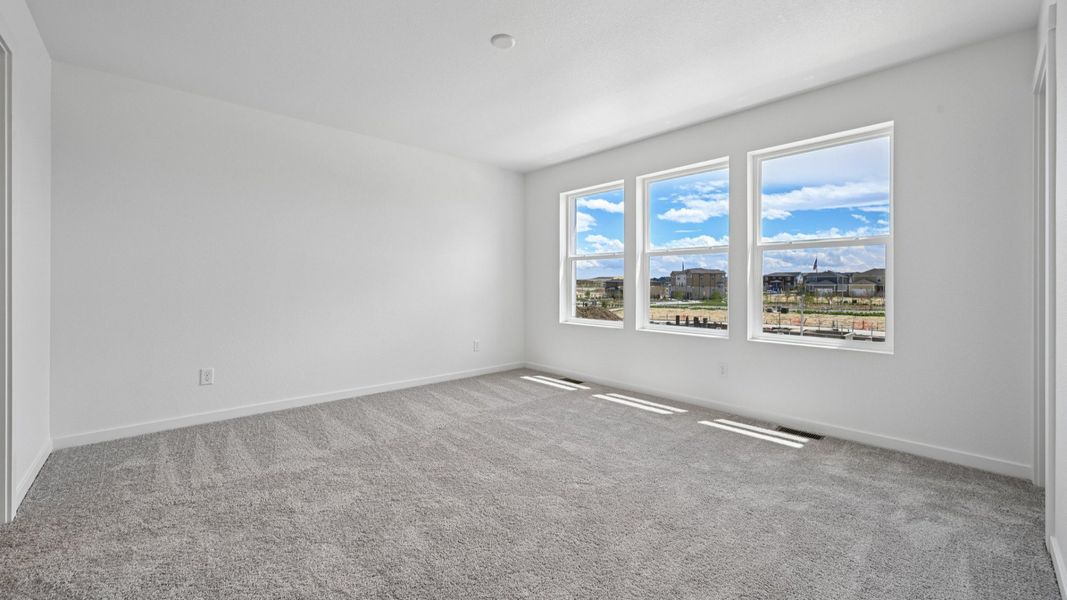 Furnished interior view inside a new home in Windler Townhomes, Aurora (Image 39). Furnished interior view inside a new home in Windler Townhomes, Aurora (Image 39).