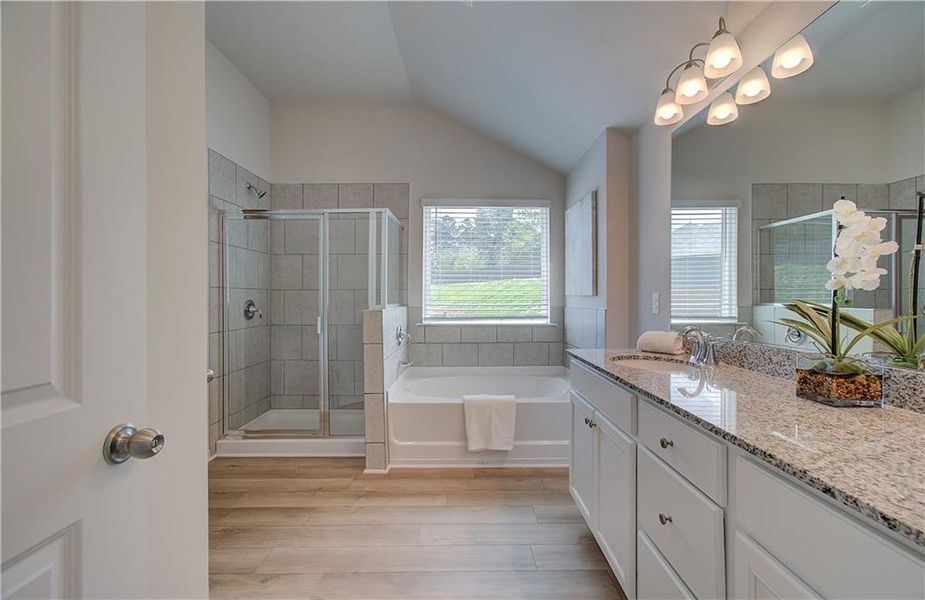 Furnished interior view inside a new home in Alcovy Village, Lawrenceville (Image 26).