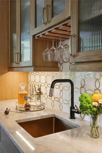 Close-up of interior finishes inside a home in , Atlanta (Image 21).