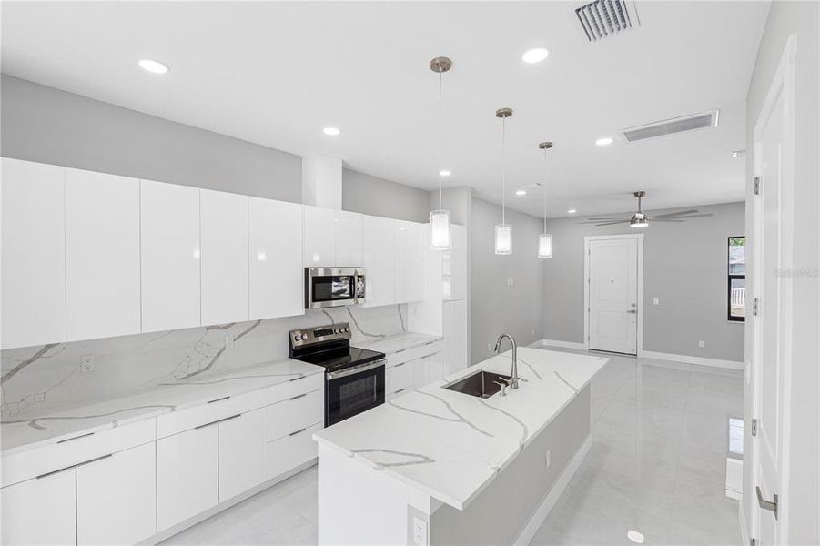 Furnished interior view inside a new home in , Tampa (Image 5).