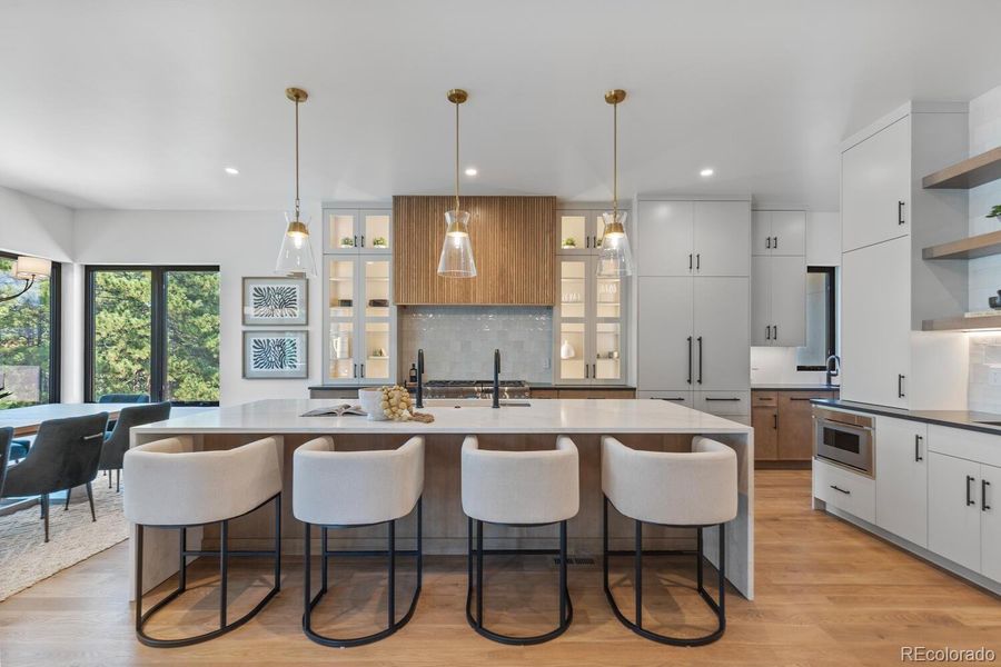 Furnished interior view inside a new home in , Castle Rock (Image 31).